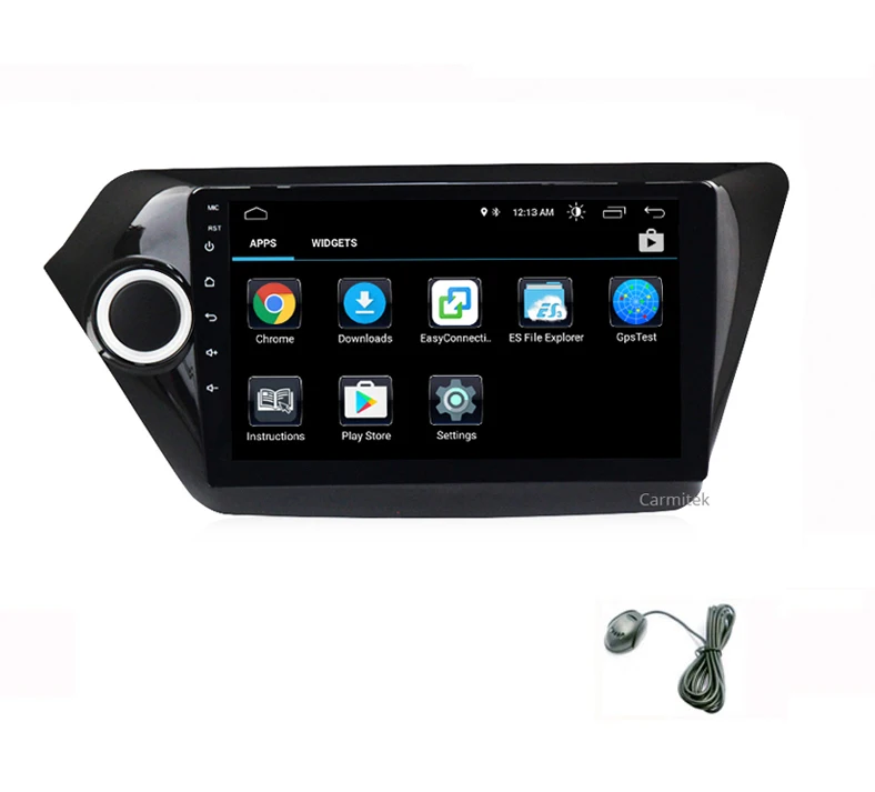 2Din Android 9 автомобильный мультимедийный плеер для KIA RIO 3 4 Автомагнитола стерео 2010- навигация Авторадио gps магнитофон K2 Wifi - Цвет: with micro phone