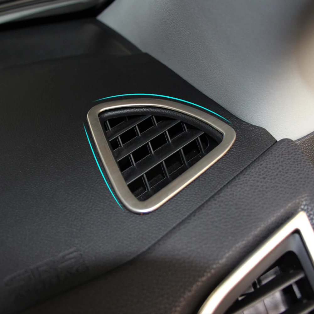 2 шт./компл. декоративное кольцо из нержавеющей стали для кондиционера Mitsubishi ASX 2013