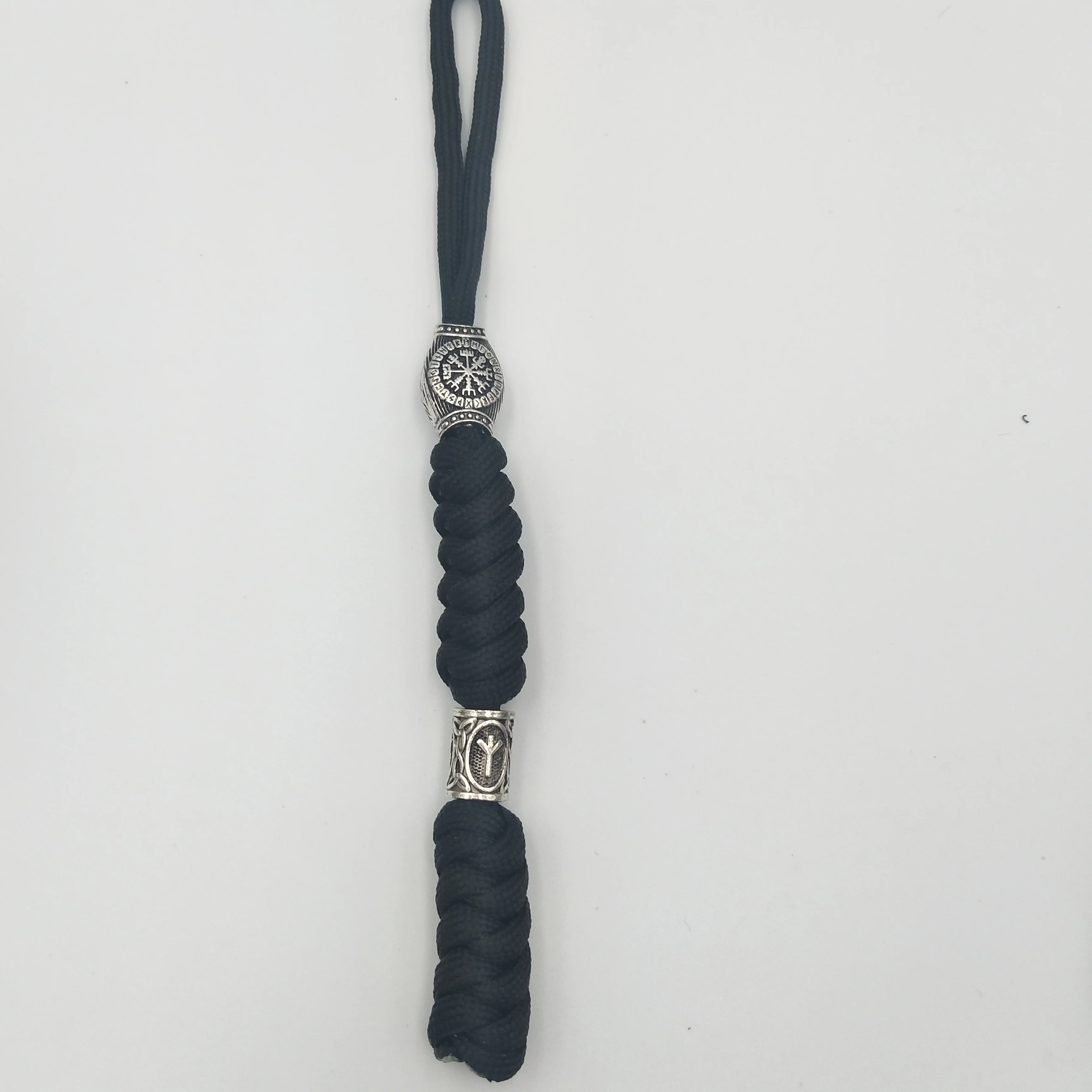 Брелок Викинг Compass Rune Beads Thor's Hammer и скандинавские руны Bead EDC аксессуары брелок из