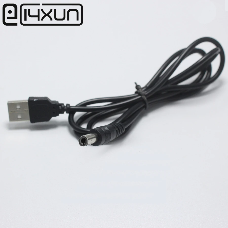 EClyxun 1 шт. 5 5*2 мм штекер к USB 2 0 Тип A питания постоянного тока для планшета