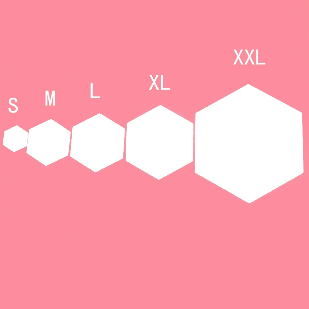 6/12 шт с геометрическим шестиугольным зеркала стены Стикеры DIY домашний декор