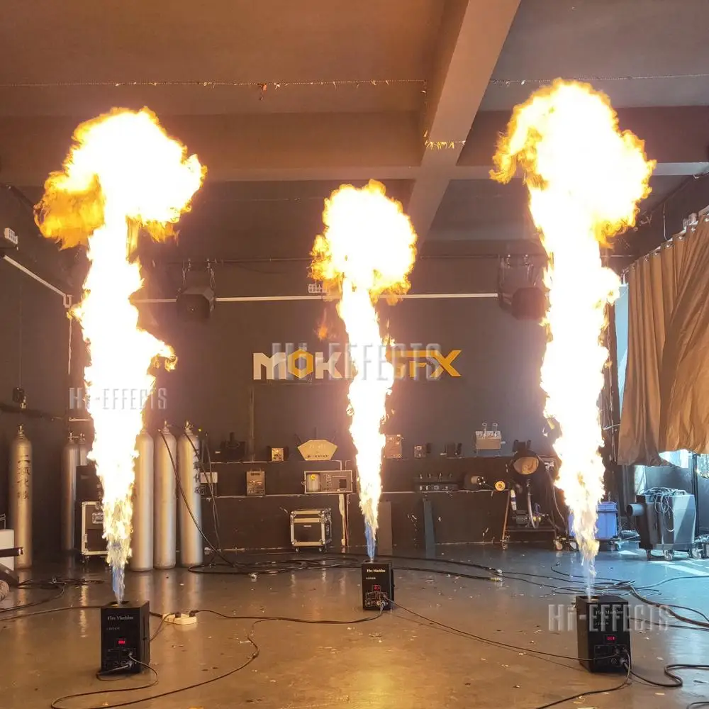High Quality Dmx Flame Projector With Safe Channel Fire Machine For Stage Output Spray 4m Thrower Sale | Лампы и освещение