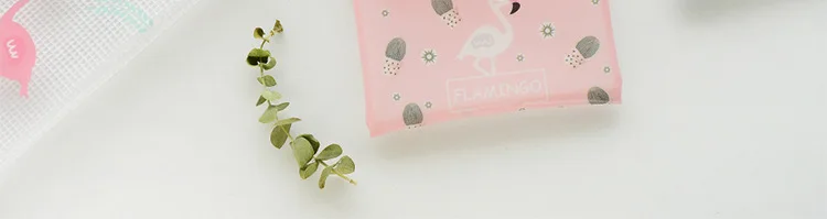 Kawaii креативный Фламинго A4/A5/B6/мини Водонепроницаемый Настольный Органайзер Сумка для документов папка для файлов ПВХ жесткий чехол для хранения канцелярских принадлежностей
