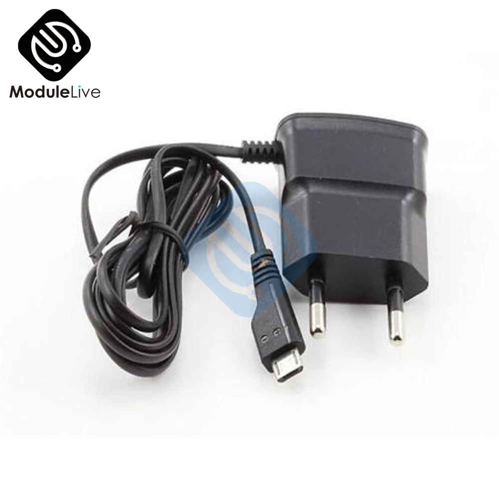 Штепсельная Вилка европейского стандарта 5V Быстрая зарядка Micro USB зарядное устройство адаптер для samsung htc LG sony сотовых телефонов кабель 125 см