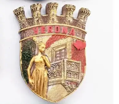 Многоцветный Верона Джульетта наклейки на холодильник - Цвет: Многоцветный