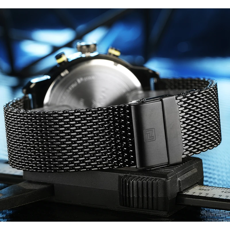 Naviforce оригинальный Элитный бренд Нержавеющая сталь кварцевые часы Для мужчин