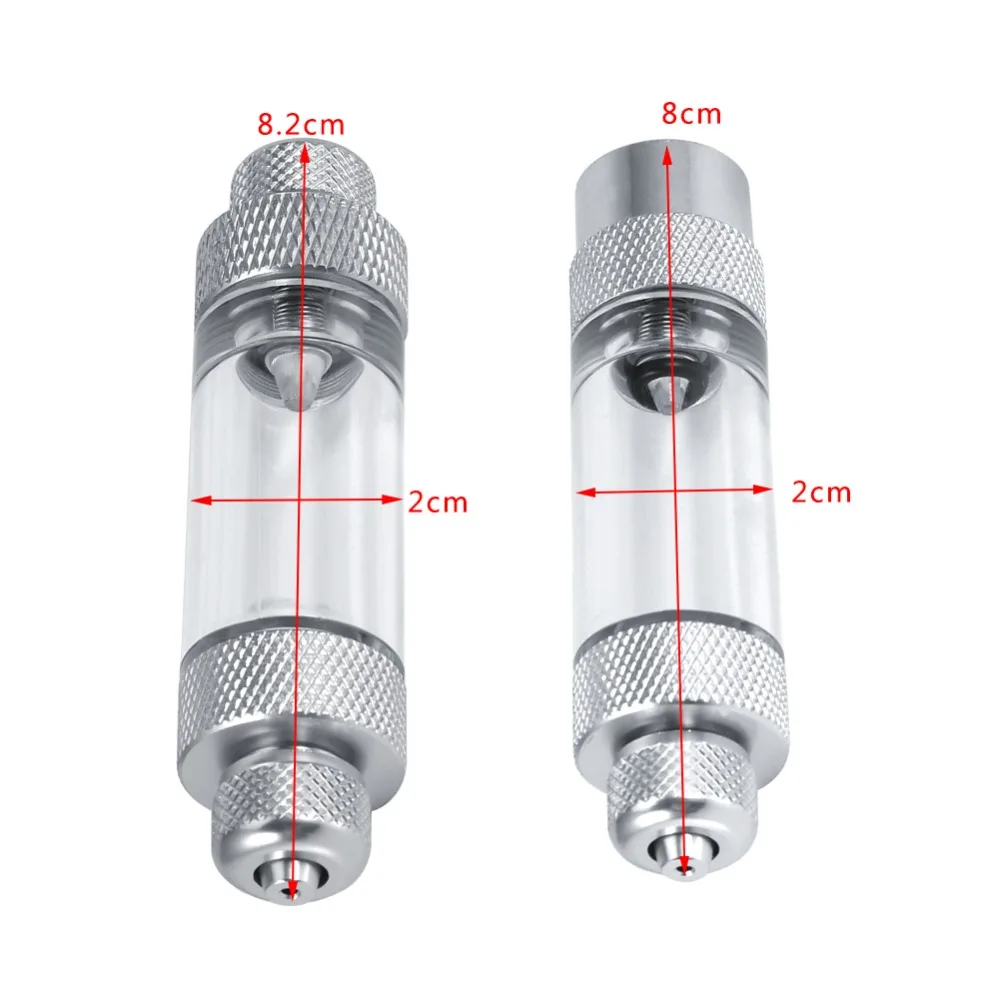 Одинарное/двойное водяное растение для аквариума СО2 без возврата счетчика