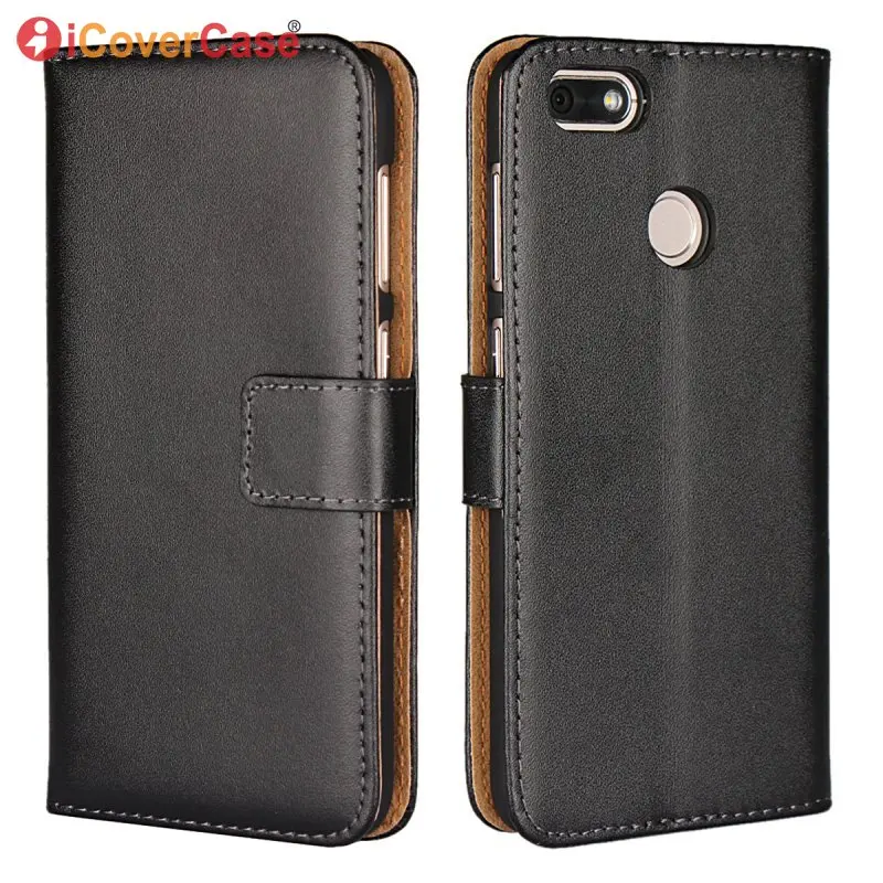 Кожаный чехол книжка с бумажником для Huawei P9 Lite Mini/Y6 Pro 2017|case for huawei p9|phone casescase |