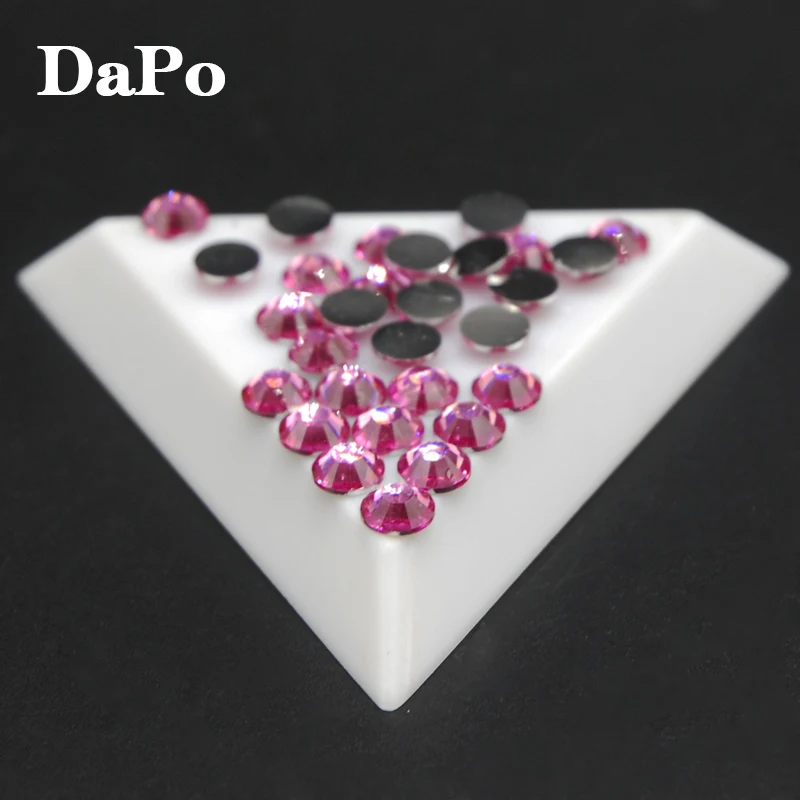 Новые акриловые кристаллы для нейл арта Стразы с плоским основанием без горячей
