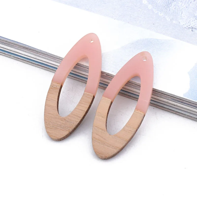 2 шт Модные полые натуральные деревянные серьги подвески сшивание ювелирных