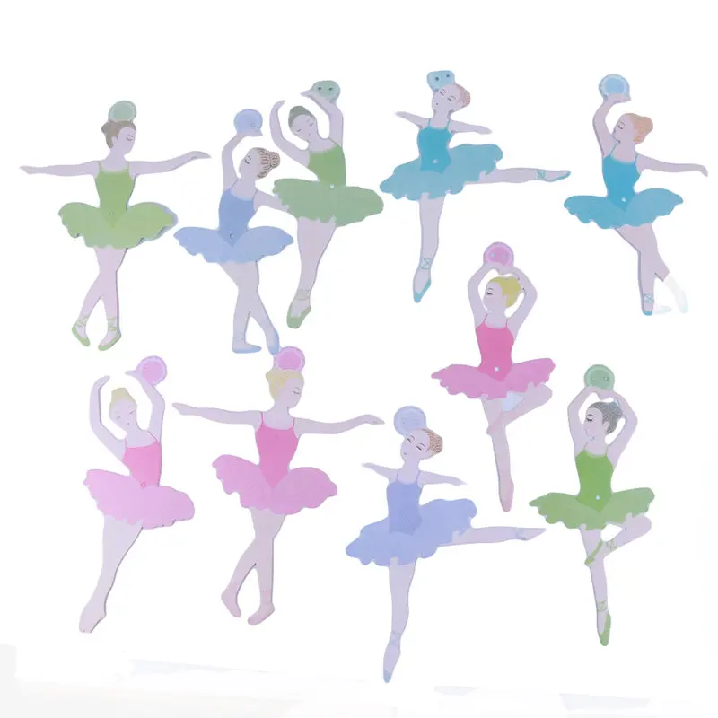 Ballet Girls Paper Flag Banner Princess Girl Flags Baby Shower Adults Birthday Party Decoration Supplies DIY | Дом и сад