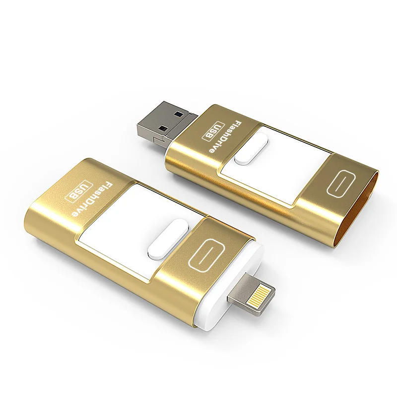 Usb флеш накопитель для iPhone 5 5S 6 Plus S 7 8 X iPad Android Phone Otg (micro USB) Lightning USB 3 в 1|flash drive|usb flash