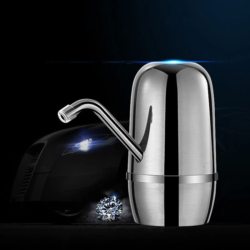 

Automatic Mini Water Dispensers Water Pump USB Charging Wireless Cold Dispenser Drinking Water Bottle Switch Double Pump ABS