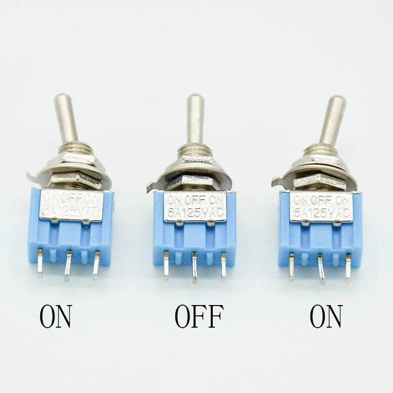 5 шт. ВКЛ./ВЫКЛ. 3 контактный мини выключатель SPDT AC 125 В/6 А 250 В/3 А|Выключатели| |