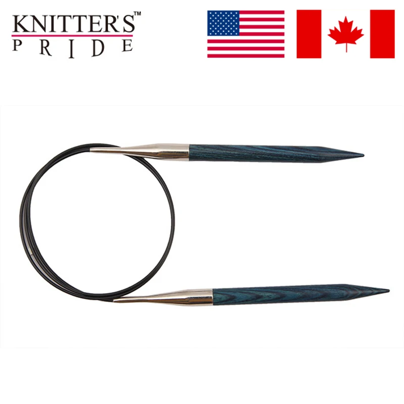 1 шт. Knitpro Knitter's Pride symfonie dreamz 60 см фиксированная круговая игла|Швейные инструменты