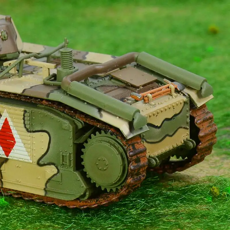 Предварительно встроенный 1/72 масштабе Char B1 французский Средний бак пробойник