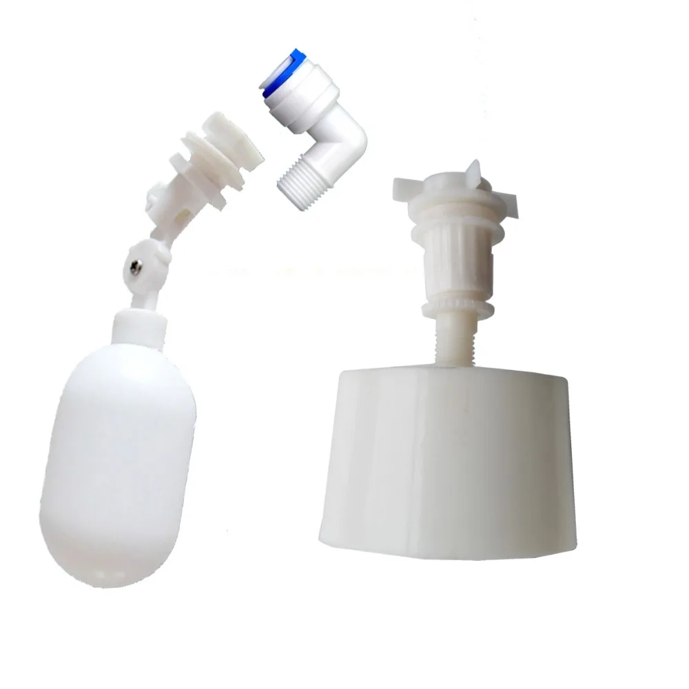 

Нижний плавающий шар верхний Поплавковый шар для маленького разъема Регулируемый пластиковый поплавковый клапан для аквариума система об...