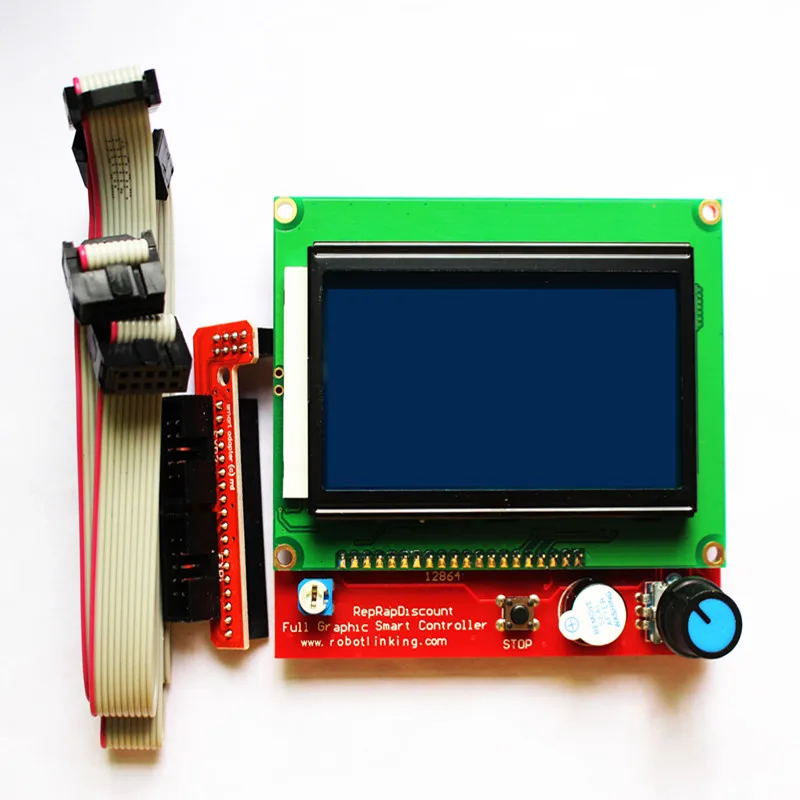 Ramps 1 6 комплект для Mega 2560 R3 шт. RAMPS контроллер 5 DRV8825 модуль шагового драйвера lcd 12864