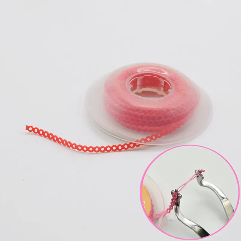 Стоматологическая Ортодонтическая эластичная зубная цепь 3 типа зазор 4 5 м