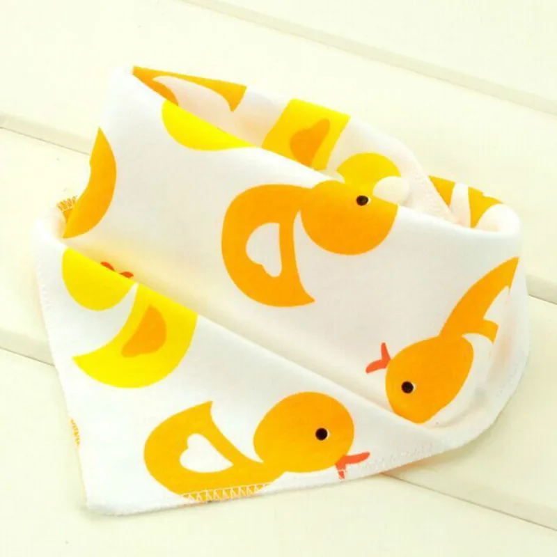 3pcs/lot Organic Cotton Double Layers Kids Baby Bibs Towel Bandanas Triangle Burp Saliva Infant Toddler Bandana Scarf TRK0003 | Детская