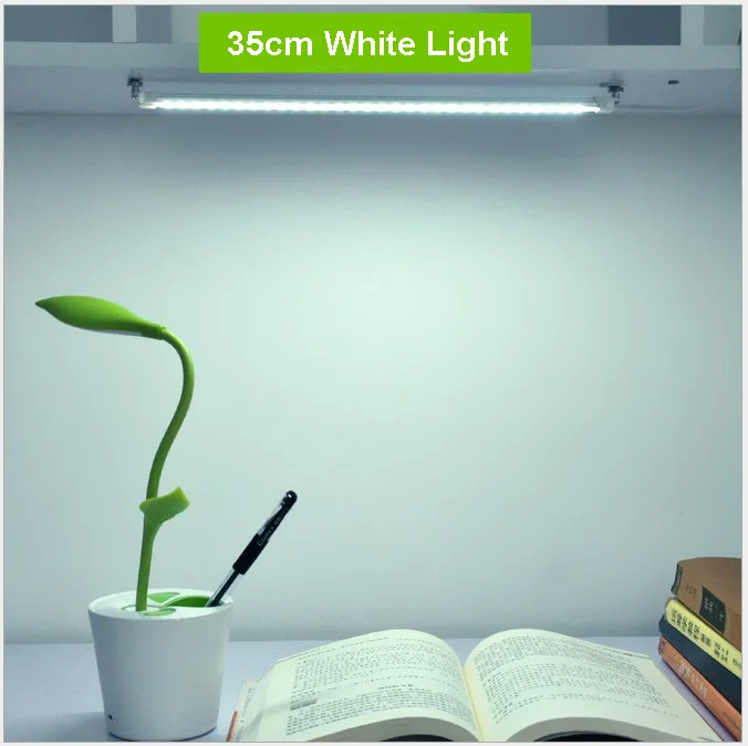 

New LED Desk Lamp 5V USB Night Study Reading Book Light Dormitory Cabinet Closet Light LED Bar Strip Table Lamp with Switch