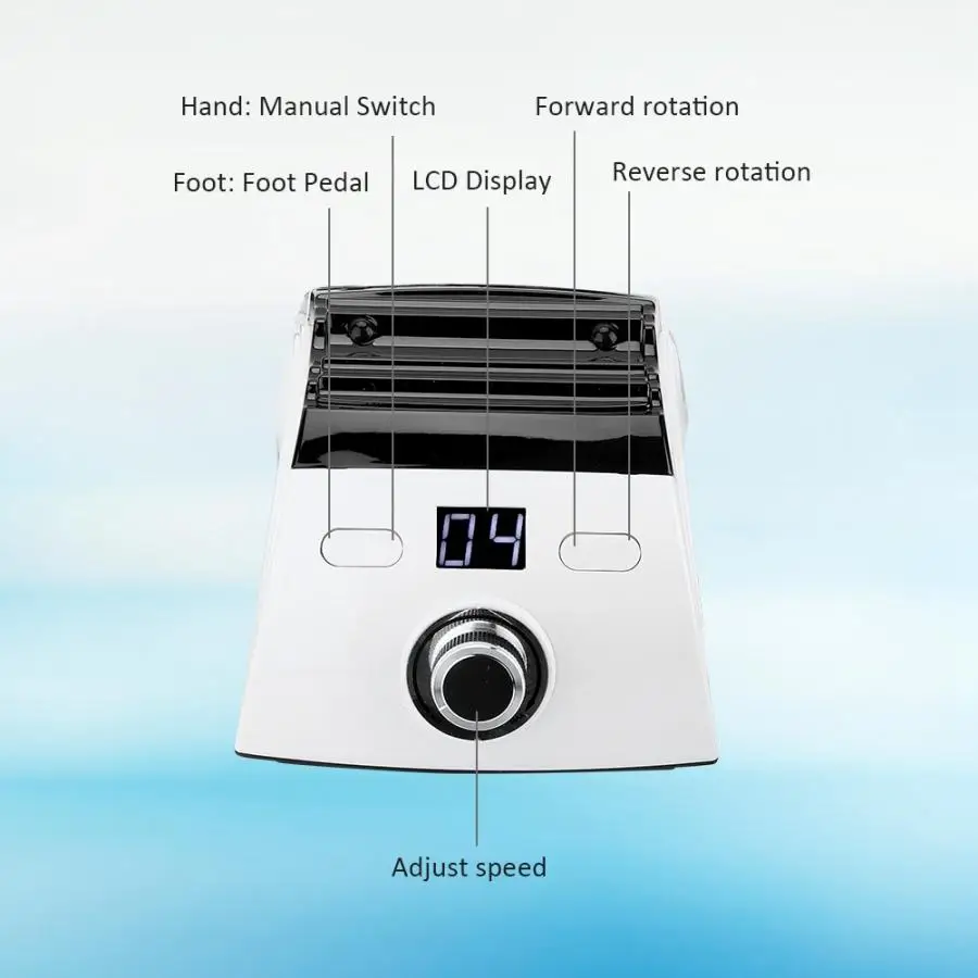 Аппарат для полировки ногтей 35 Вт со светодиодными дисплеями 35000