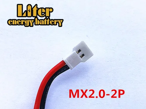 MX2.0 -2P X400/X500/X300C/X800/1315/HJ818/HJ819 3,7 V 1000mAh 25c Lipo батарея 902540 RC Квадрокоптер Дрон запасная часть 3,7 v батарея - Цвет: MX2.0 -2P