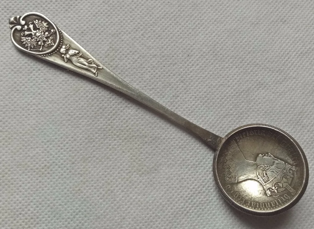 Тип: ложка для монет № 10 Монета случайна.|spoon| |