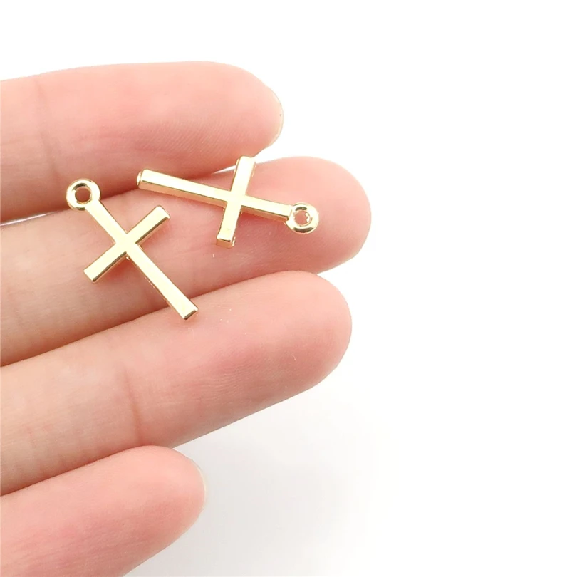 10 шт. крест сердце птица петух платья талисманы европейские браслеты