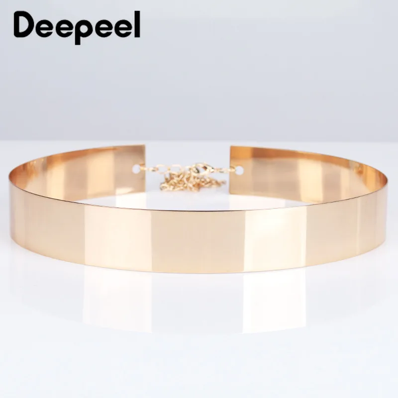 Deepeel 1 шт. Модные металлические кулоны ажурные женские широкие пояса ручной сплав ремесло дикая талия юбка пальто бижутерия для декорирования