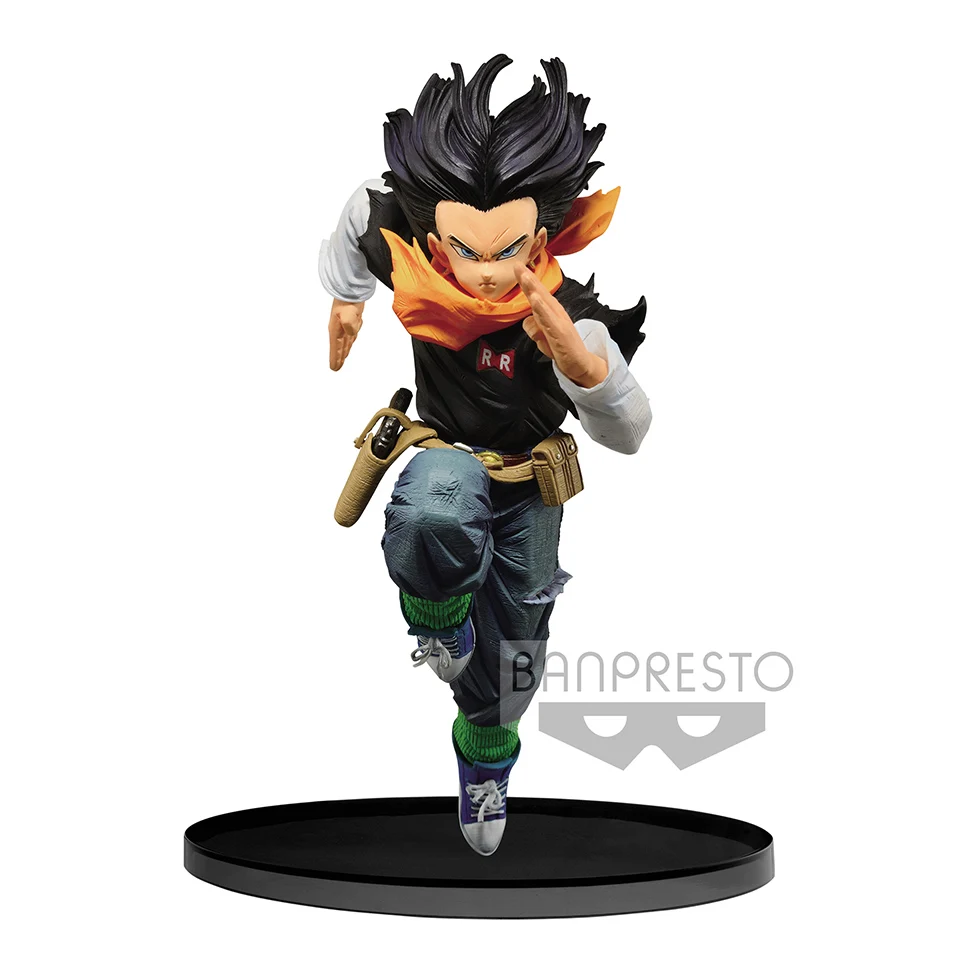 Tronzo Banpresto экшн-фигурка Dragon Ball BWFC2 Android № 17 Lapis ПВХ фигурка модель игрушки Фигурки из игры Dragon Ball DBZ(фигурка кукла
