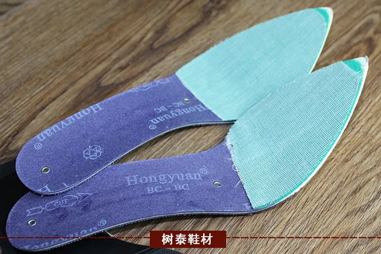 Women's pointed toe soles Handmade shoes material diy shoes material Rubber soles 19703