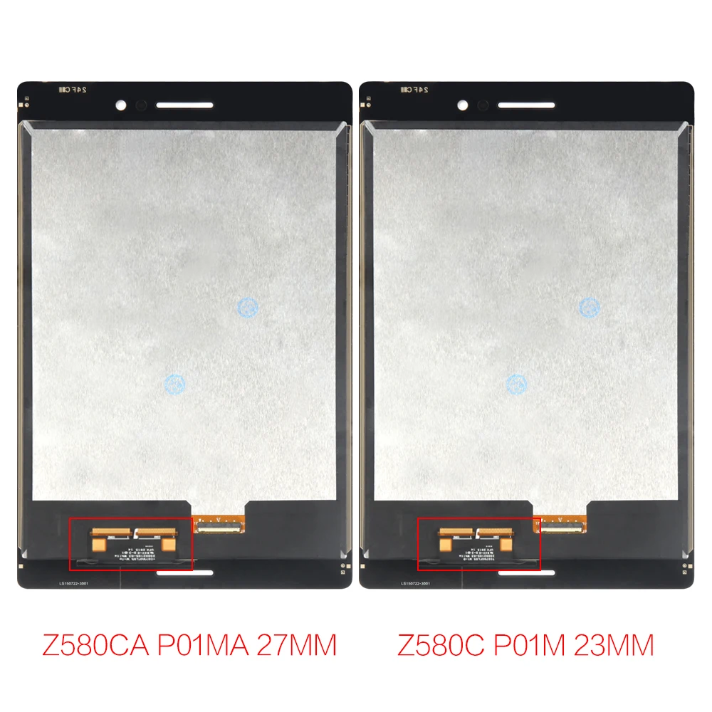 ЖК дисплей для Asus ZenPad S 8 0 Z580CA 27 мм P01MA Z580C 23 P01M Z580 сенсорный экран с матрицей