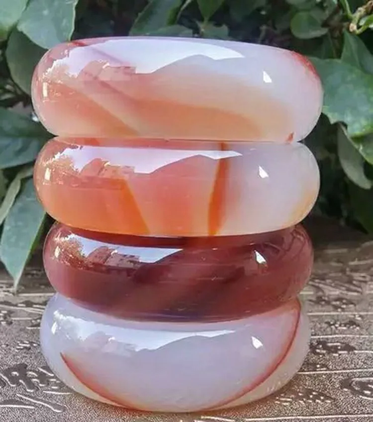 Бразилия натуральный Ice Цвет Халцедон Браслет|gift gifts|gift accessoriesgift bracelet |