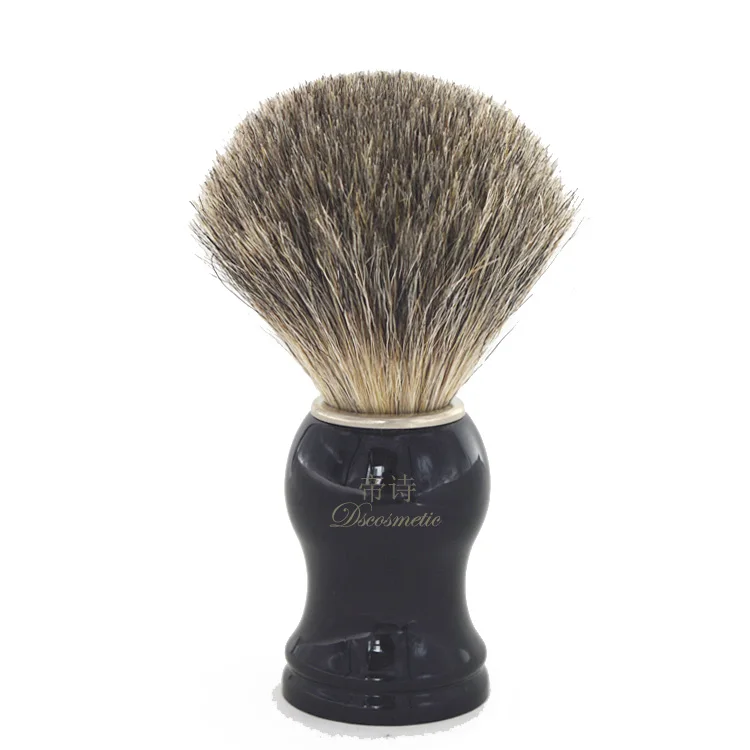 

Pure Badger Hair Shaving Brush with Resin Handle Face Barber Beauty Tool traditional shaving