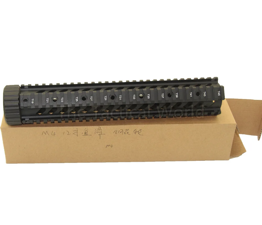 Тактическая охотничья искусственная M4 M16 Защитная винтовка 12 дюймов свободный