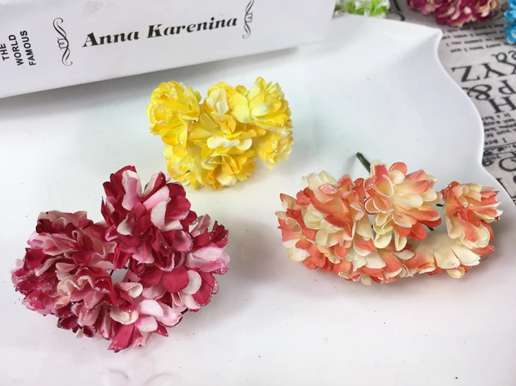 Искусственный бумажный букет JAROWN цветок для свадебного декора коробка конфет