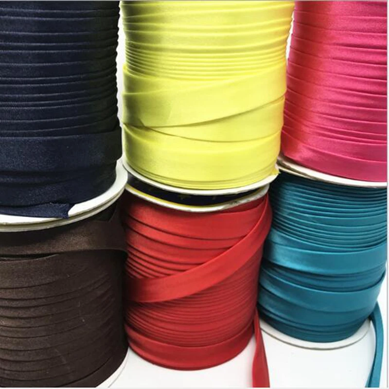 15 мм ширина атласная кромка Лента ткань Чонсам цвет одежды парча лента DIY Швейные