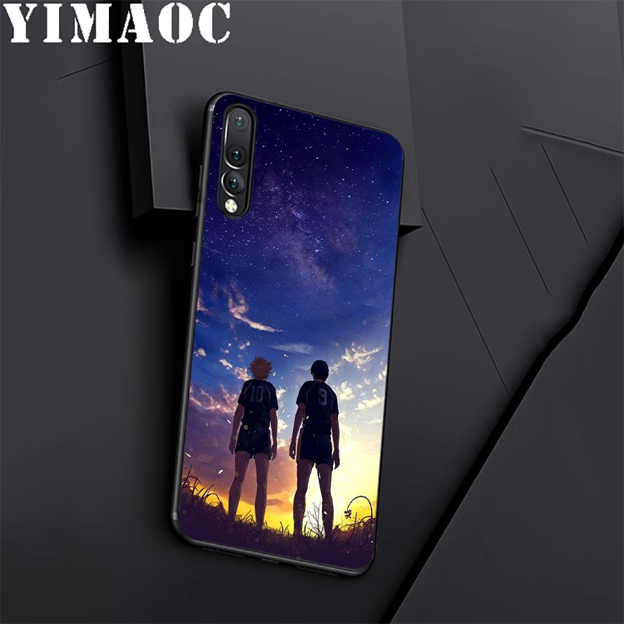 YIMAOC Haikyuu Nekoma Soft Silicone Case For Huawei Honor Mate 10 P20 P10 P9 P8 P Smart Y6 6A 7A 7X 7C Lite Pro 2017 2018 |