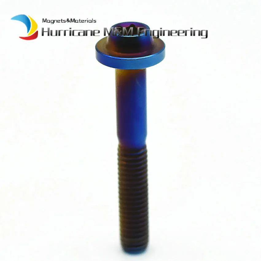 2 шт. Rider модификация Ti болты M6 x30-80mm Модифицированная колонна торкса головка горит