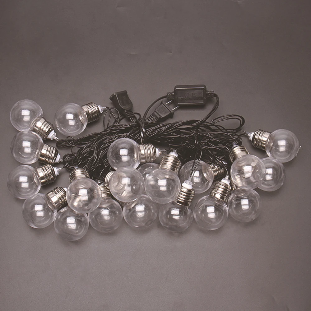 6 м 20LED Эдисона светодиодная лампочка струнный светильник 110В 220В наружный ing Ball