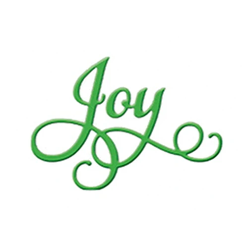 joy Best пожелания Multi Форма металла резка Dies трафарет альбом тиснение для подарочной карты решений ручной работы Декор - Цвет: joy