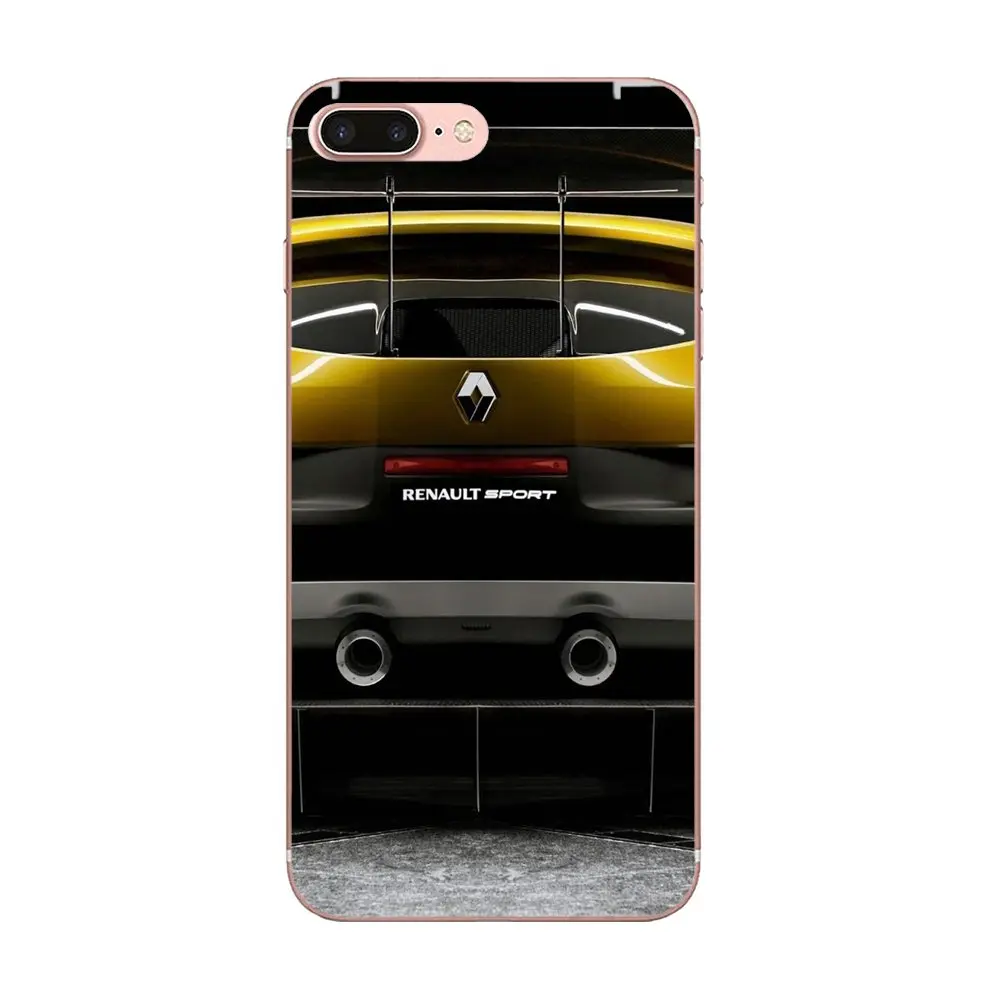 For Xiaomi Redmi Mi Note 7 8 9 SE Pro Lite Go Play Soft Cover Cases Super Cars Renault Logo | Мобильные телефоны и