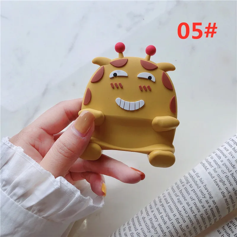 Персонаж из мультфильма силиконовая кукла Настольный мобильный телефон держатель подставка для iPhone iPad Смартфон стол планшет кронштейн Мини ленивый - Цвет: 05