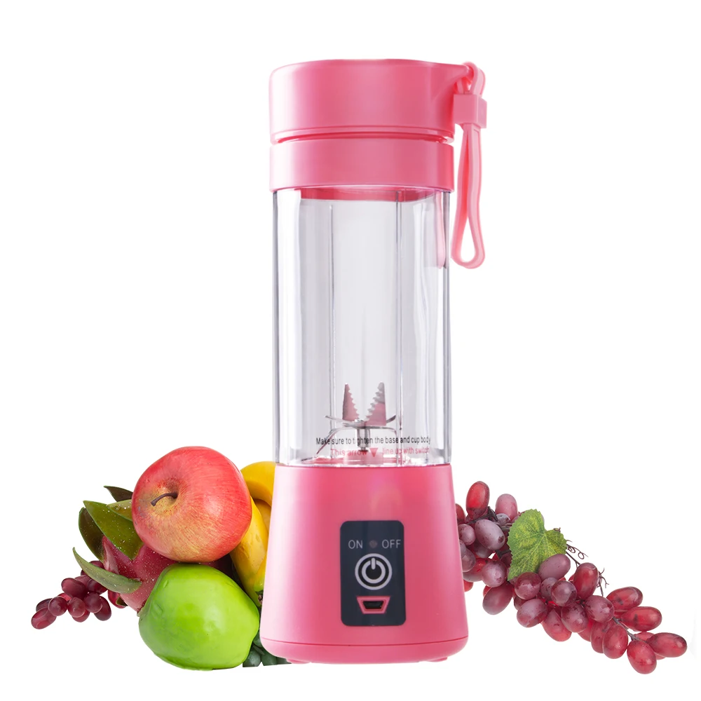 

Портативный блендер fresh juice, многоцелевой Блендер с USB-зарядкой и 6 лезвиями