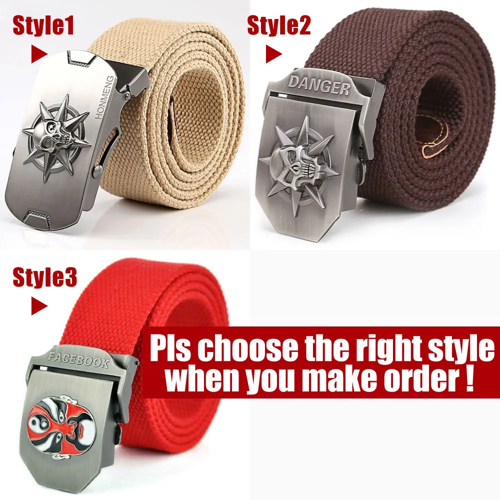 Ремень с объемным черепом для мужчин тактический военный инвентарь мужской