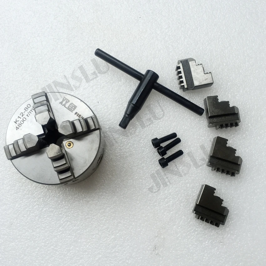 4 кулачковый Самоцентрирующийся патрон 3 дюймовый ручной токарный патрон|chuck 3|lathe