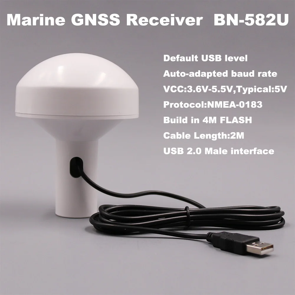 BEITIAN 9600 USB драйвер GNSS приемник M8030-KT двойной GPS GLONASS в форме гриба корпус BN-582U -