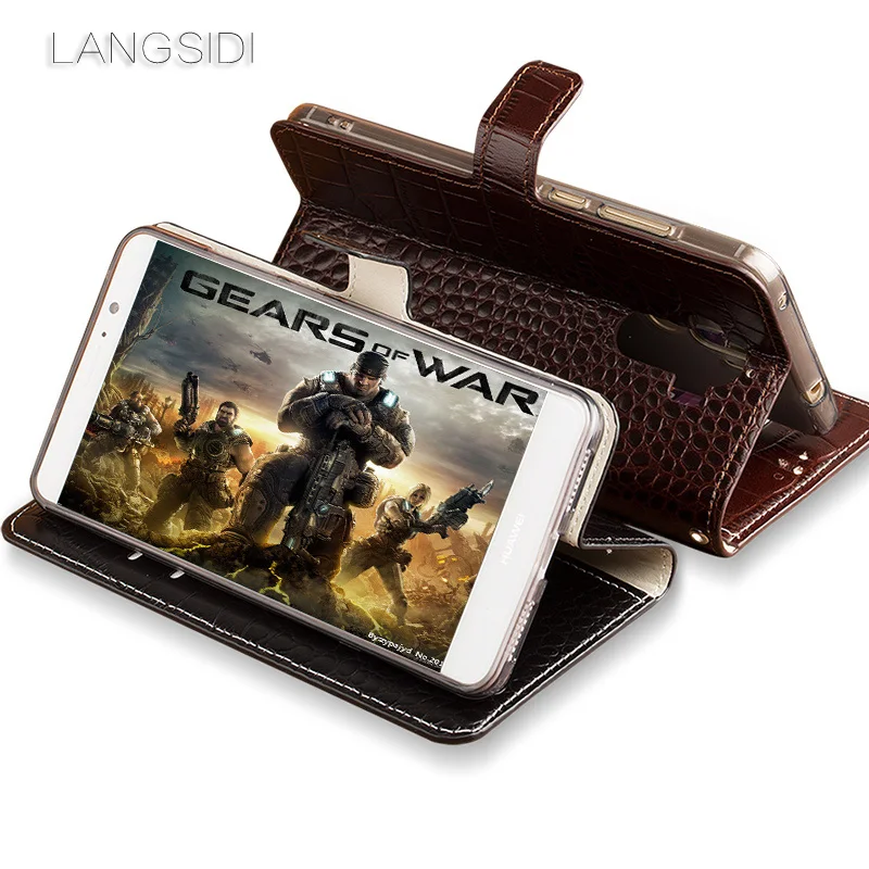 

Luxury phone case Crocodile tabby fold deduction phone case ForMEIZU Pro6S cell phone package handmade custom