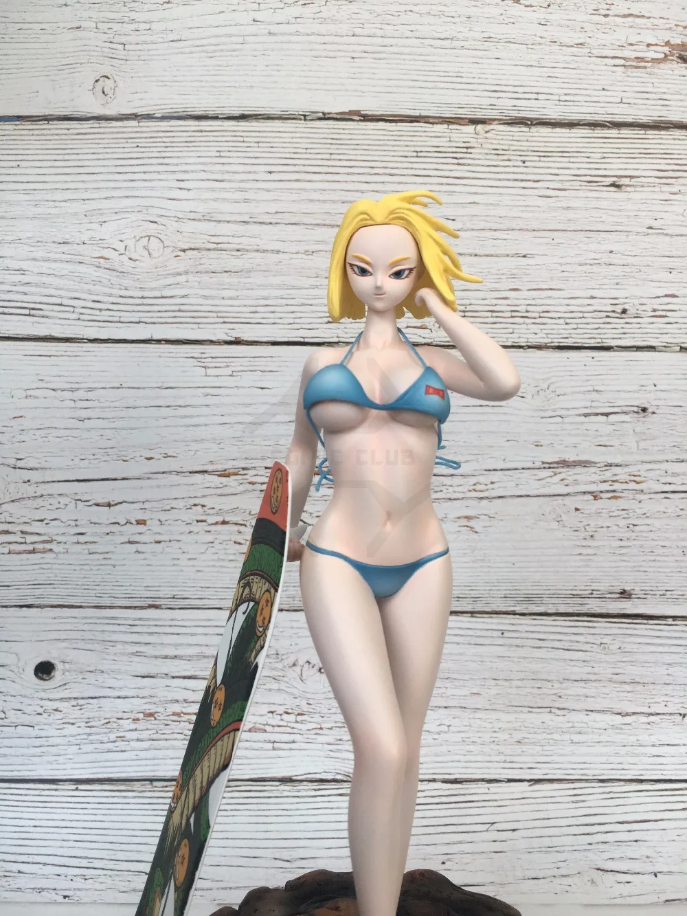 Comic Club dj Dragon Ball Z 29 см Android 18 лазурит купальники пляж gk смола статуя фигурка игрушка для коллекции